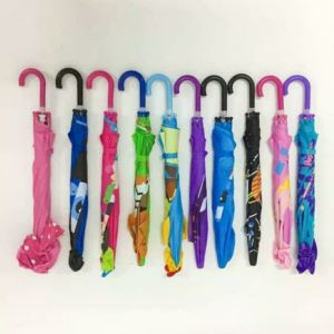 Payung anak kuping JUMBO fiber / telinga animal / princess / kartun mix - 77003