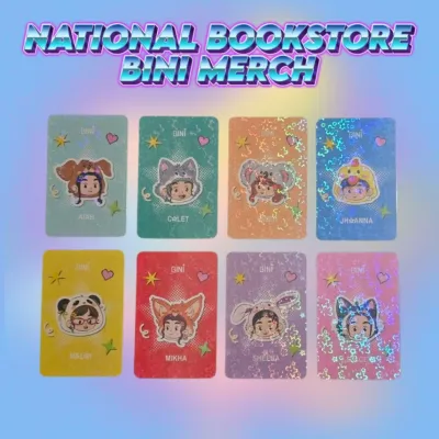 BINI x NBS PHOTOCARD ALBUM WITH PHOTOCARD | OFFICIAL MERCH - not random!