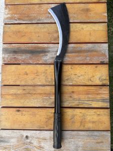 ร้านแนะนำ เคียวเหล็กแมงกานีส เคียว เหล็ก แมงกานีส ญี่ปุ่น มีดหวดหญ้า เคียวเหล็ แมงกานีสแท้ เคียวตัดกิ่งไม้ เคียวด้ามยาว มีดถางหญ้า