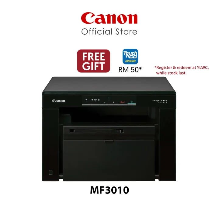Canon imageCLASS MF3010 Laser Printer | Monochrome A4 Multi-Function, 18ppm, Scan, Copy, Print, 64 MB RAM, UFR II LT