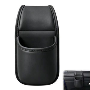 SCH Leather Car Cup Holder Vehicle Water Cup Multifunctional Storage Car Organizer Used For Organizing