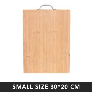 Natural Bamboo Cutting BoardRectangular wooden chopping board for kitchenHome and hotel use