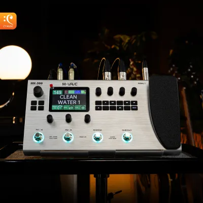 M-Vave MK 300 Multi-Effect Modeler Capturer Guitar Bass Processor เอฟเฟคกีตาร์ เอฟเฟคเบส M Vave MK300 MVave MultiEffect