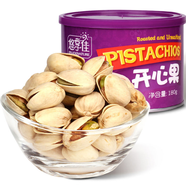 Youxiangjia Pistachio nuts 180g canned natural unbleached original salt