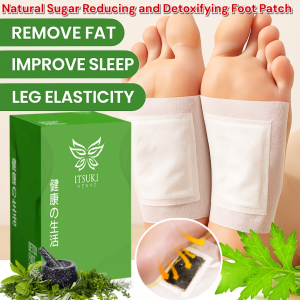 Natural Sugar Reducing and Detoxifying Foot Patch Healthy Detox Foot Nourishing Repair Foot Pads 天然降糖排毒足贴