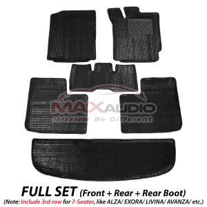 Car Carpet PROTON X70 Barefoot Friendly MAGIC MAT Rubber Waterproof Custom Fit Floor Karpet Alas Kaki Kereta
