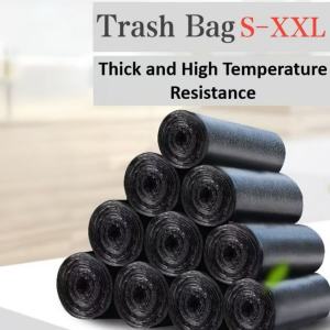 Trash bag Garbage bag Black Plastic Bags Small/Medium/Large/XL/XXL Trash Bags
