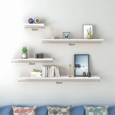 MEIANVU Combined bookshelves floating wall-mounted storage divider bookshelves wall bookshelves home decor floating hangers wall display shelves
