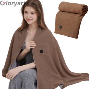 【New Arrival】 Electric Heated Blanket Shawl with Adjustable Temperature USB Powered