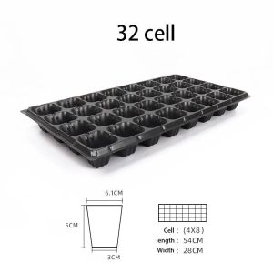 (DISARANKAN PEMBELIAN MINIMAL 10 PCS) Pot Tray Semai Bibit Benih / Pot Bibit / Seedling Pot - 21 / 32 / 50 / 72 / 98 / 105 / 128 / 200