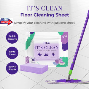 ITS CLEAN ITSC Floor Cleaning Sheet (30 sheets/ pack) 地板清洁片 (30片/包)