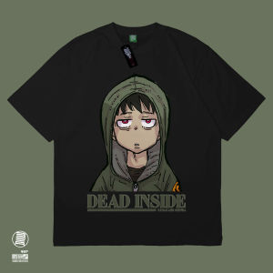 T-Shirt Shinra Kusakabe Fire Force Dead Inside Anime Manga Wibu Jepang Kaos DJA Cloth
