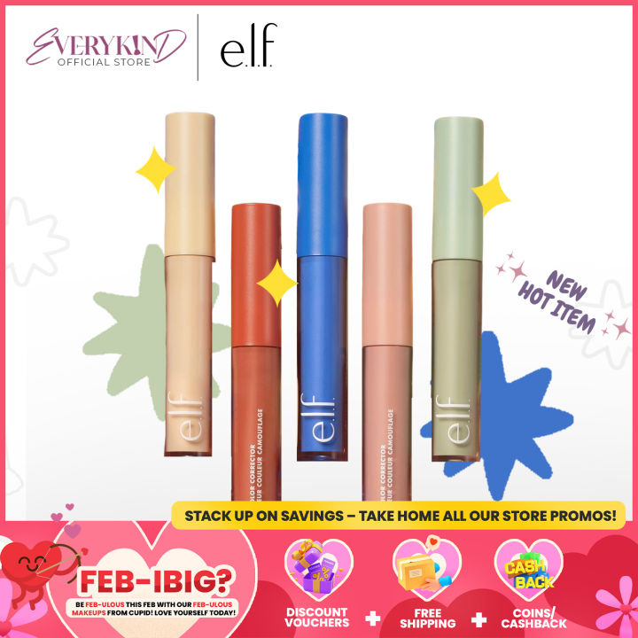 Elf Camo Color Corrector Hydrating, Lightweight, Longlasting for