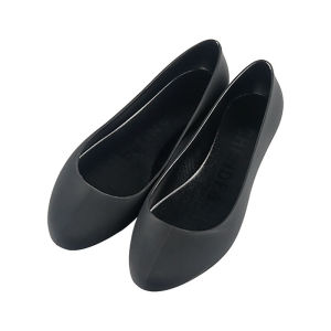 [Free Shipping] New Fashionable Womens Flat Shallow Nurse Shoes Candy Color Jelly Shoes Casual Waterproof Rain Shoes Crystal Womens Sandals