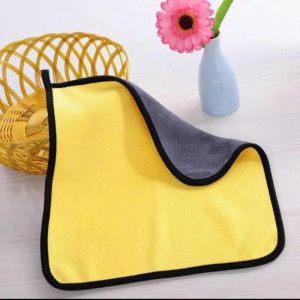 Khăn đa năng 3M Microfiber 2 lớp vàng cho xe và bếp ( NPD )