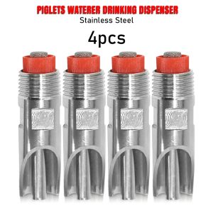 Stainless Steel Thread Pig Hog Swine Drinker Waterer Pig Drinker Waterer