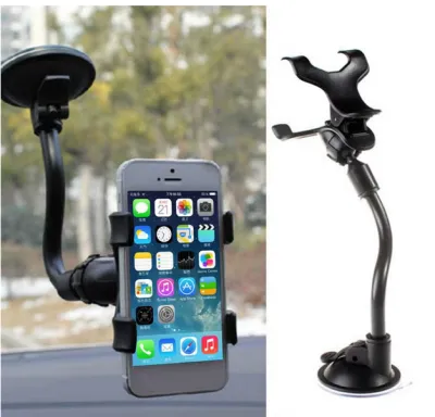 Lazypod Holder HP Dudukan Dashboard Kaca Mobil 360° Rotation Vertical Horizontal Suction Cup Phone Holder Mobil