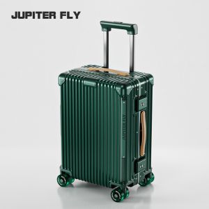 SG Stock 2026 NEW Cabin Luggage NEW Aluminum Frame Suitcase 20/24/26/28 Large Capacity Luggage