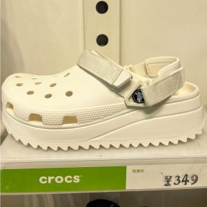 crocs design original 100% CLASSIC HIKER CLOG 7 Colors Beach Shoes Thick-Soled Sandals Outdoor Fashion Heightening Sandals#206772