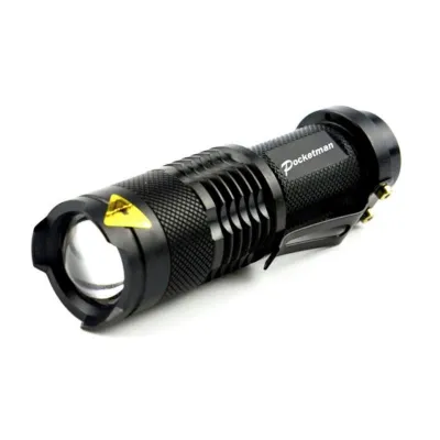 Senter Police Pocketman Senter LED Flashlight 2000 Lumens Waterproof