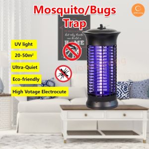 Mosquito Repellent Killer Lamp Led Light Indoor Outdoor Portable Insect Lamp Bug Zapper Household Fly Insect Pest Repellent Mosquito Light Mosquito Swatter