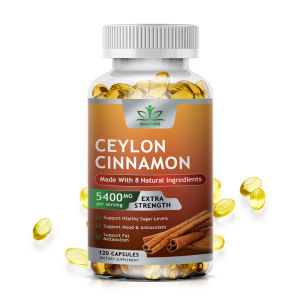 SNGHWE Vegan Ceylon Cinnamon Capsules EnergyHeart Supplement Metabolism AntioxidationJointGlucose Metabolism Plant Extract Supplemet