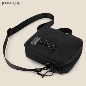 [3-Day express delivery] Mens Small Bag Shoulder Bag Trendy Diagonal Backpack Chest Bag Lightweight Boy Mini Casual Bag Mobile Phone Waist Pack