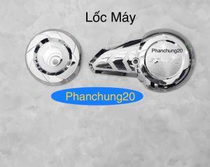 NVX 2016 2017 2018 2019 2020 ỐP LỐC MÁY DÙNG CHO ĐỜI XE NVX ( V1  ) CACBON / CROM