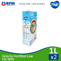 Selecta Fortified Low Fat Milk 1 Liter - Set of 2s. 