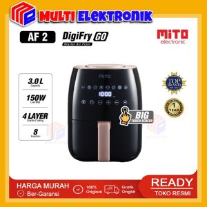 Air Fryer Mito AF2 Kapasitas 3 Liter Menggoreng Tanpa Minyak