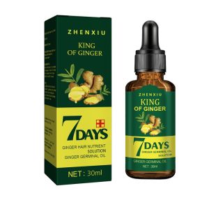Hair Growth Ginger Germinal Oil Essential Oil Hair Loss Treatment 7 Days Minyak Rambut 姜王
