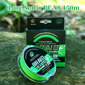 Senar Pancing PE 0.12mm~0.5mm Benang Pancing 150m Tahan Abrasi Kuat Lure Fishing Ikan Mandarin Besar Memancing