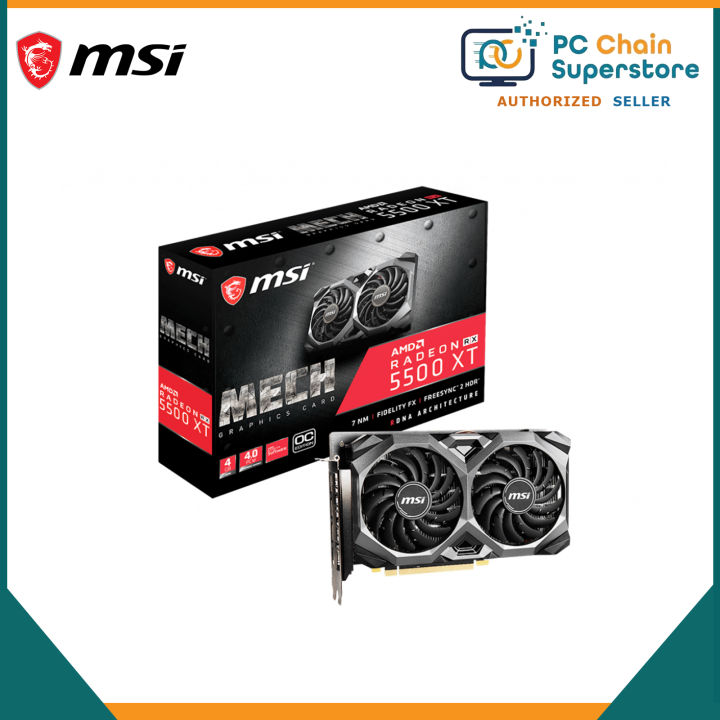 Radeon Rx 5500 Xt Mech 4g Rx5500xt 4g グラボ RADEON RX5500XT