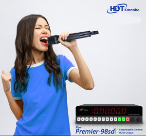 Hyundai HDT P-98SD Karaoke SD Card Real Sound Player w/ Free HDT P-98I Microphone(26637)