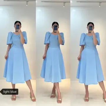 Buy Pastel Dress Formal Attire For Women online Lazada .ph