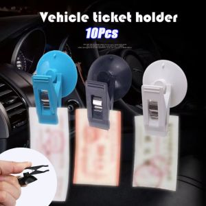 Multifunctional Suction Type Clips Curtain Clamp Card Bag Holder Storage Clip for Car Auto Removable Holder for Sunshade Curtain Towel Ticket