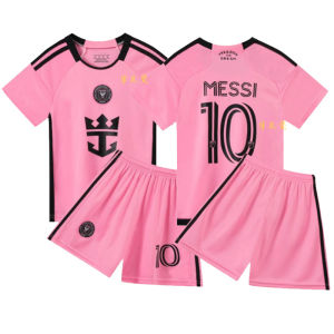 24 Bộ Đồ Bóng Đá Trẻ Em Mùa Giải Mới Miami 10 Số Áo Thi Đấu Biểu Diễn Mẫu Giáo Số In Đồng Phục Đội