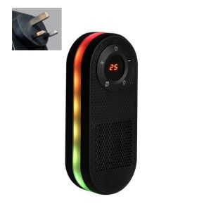 EGRT Overheat Protection Portable Heater Quick Heat 180 Degree Rotatable Wall Outlet Heater Plug in Heater Remote Control Mini Electric Heater Home