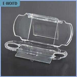 【E-WOITD】 Clear Housing For PSP 2000 3000 Transparent Hard Carry Cover Case Snap-in Crystal Protector Case Molds For Sony Playstation New