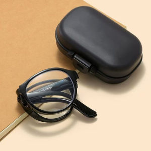 Foldable Reading Glasses Anti Blue Light Portable With Box Ringan selesa Untuk warga emas Cermin mata Baca lipat +1.00 to +4.00