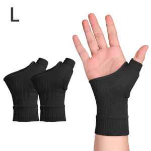 Compression Wrist Thumb Band Belt Carpal Tunnel Hands Wrist Support Brace Strap Sleeve Golf Tenosynovitis Arthritis Gloves 1 Pair