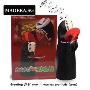 NV Studio Ghibli Spirited Away Faceless KaonashiTotoro No Face Man USB Coin Bank Piggy (Japan version)