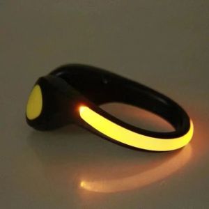 LED Flash Shoe Safety Clip Lights for Runners & Night Running Gear - Reflective Running Gear for Running Jogging Walking Spinning or Biking