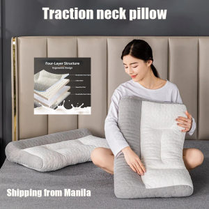 100% Latex Pillow For Sleeping Soft Ventilate Household Natural Rubber Cervical Spine Pillow To Help Sleep 74X48CM