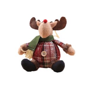 RGFV STORE Reindeer Elk New Year Gifts Home Decor Navidad Natal Christmas Pendant Hanging Ornaments Christmas Decoration Dolls Xmas Tree Decor