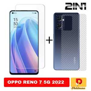 PROMO paket 2 in 1 Tempered Glass OPPO A78 4G / OPPO A78 5G / OPPO RENO 7 5G 2022 Anti Gores Kaca Clear