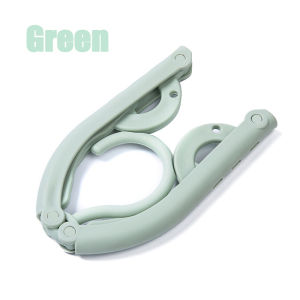 Portable Folding Clothes Hanger Outdoor Travel Hanger Simple College Non Slip Light Folding and Storing Clothes Hanger