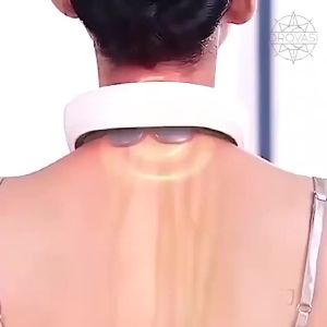Neck Acupoints Lymphvity Massager Device Portable EMS Neck Lymphatic Massager for Pain Relief