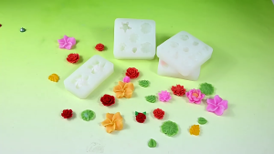 Làm bằng tay lotuses sô cô la và Kẹo mềm khuôn bánh cupcake toppers khuôn mẫu cho tiệc sinh nhật trang trí bánh cưới