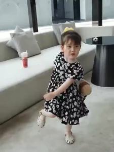 Dress For Kids Girl Girls DressChildrens Clothing New Childrens Chiffon Summer Girls Fashionable Little Daisy Dress Baby
